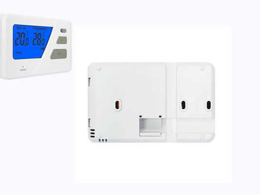 Blue Backlight kỹ thuật số phòng nhiệt có dây cho hệ thống sưởi điện