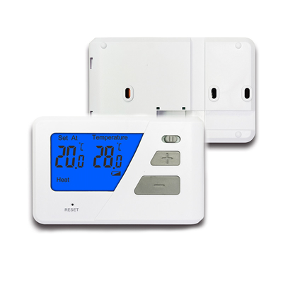 Bộ điều khiển nhiệt độ Trong nhà Cách sử dụng Nồi hơi khí Hiển thị hình LCD Nhiệt kế phòng kỹ thuật số