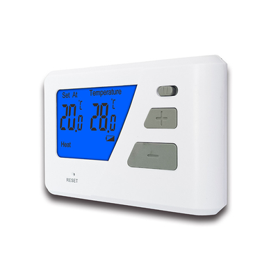 Bộ điều khiển nhiệt độ Trong nhà Cách sử dụng Nồi hơi khí Hiển thị hình LCD Nhiệt kế phòng kỹ thuật số