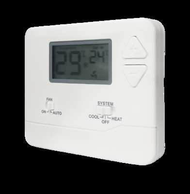 Smart HVAC Thermostat with Voice Control for Heating and Cooling