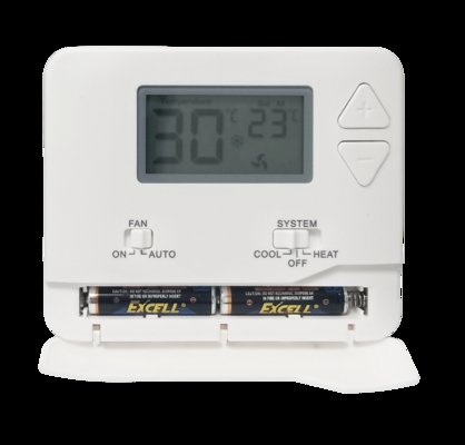 Smart HVAC Thermostat with Voice Control for Heating and Cooling