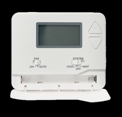 Smart HVAC Thermostat with Voice Control for Heating and Cooling