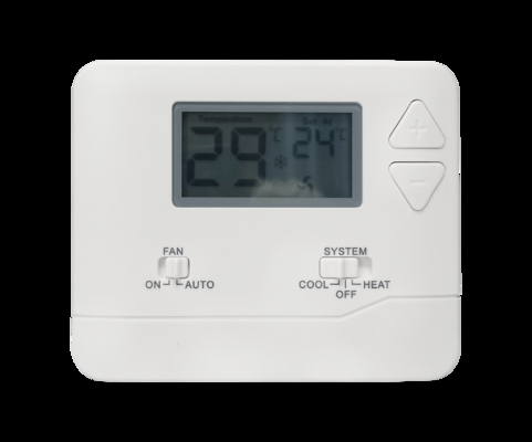 Smart HVAC Thermostat with Voice Control for Heating and Cooling