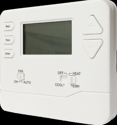 ABS Programmable Room Thermostat in White for Personalized Temperature Settings