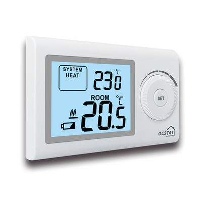 Non-programmable Program Automatic Reset Thermostat with 2*AAA Size Battery
