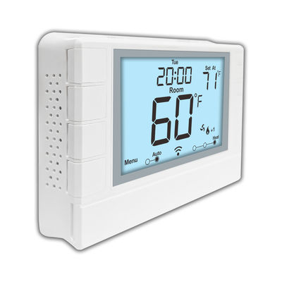 Coiiwsei 2 Heat/ 1 Cool Programmable Thermostat for Home Heat Pump System and Conventional Single-Stage System, with Room Temperature & Humidity Monitor  RTH725