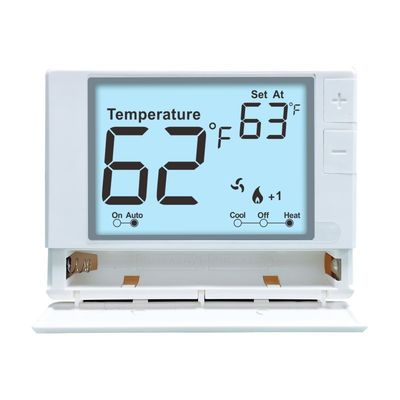 Riseem LCD Digital Display Wired Room Temperature heating thermostat Temperature Control Ranges 44°F 90°F