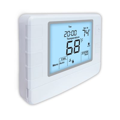 Riseem Anti-Flammable ABS PC Material Adjustable 7 Day Thermostat for HEAT System Operation and Convenient Cooking