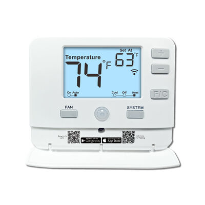 Anti-flammable ABS Housing Material HVAC Thermostat Energy Saving Non Programmable Temperature Controller for HVAC Equipment