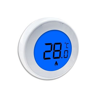 Temperature measurement accuracy ±1°C at 20°C Boiler Temperature Control Non-programamble Thermostat offering orange blue green backlight color options for thermal process control