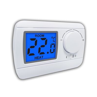 Switchable Voltage 250 V AC 50 Hz Digital Room Non-programmable Thermostats Featuring Intuitive Temperature Control for Energy Management