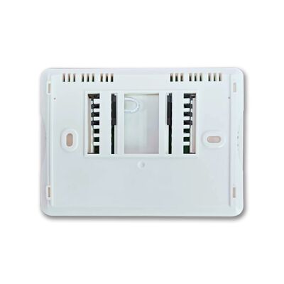 Stages H C Conventional 1H 1C Electronic Room Programmable 7 Day Thermostat With White Blue Green Backlight Color And Temperature Control Ranges 44°F To 90°F 7°C To 32°C