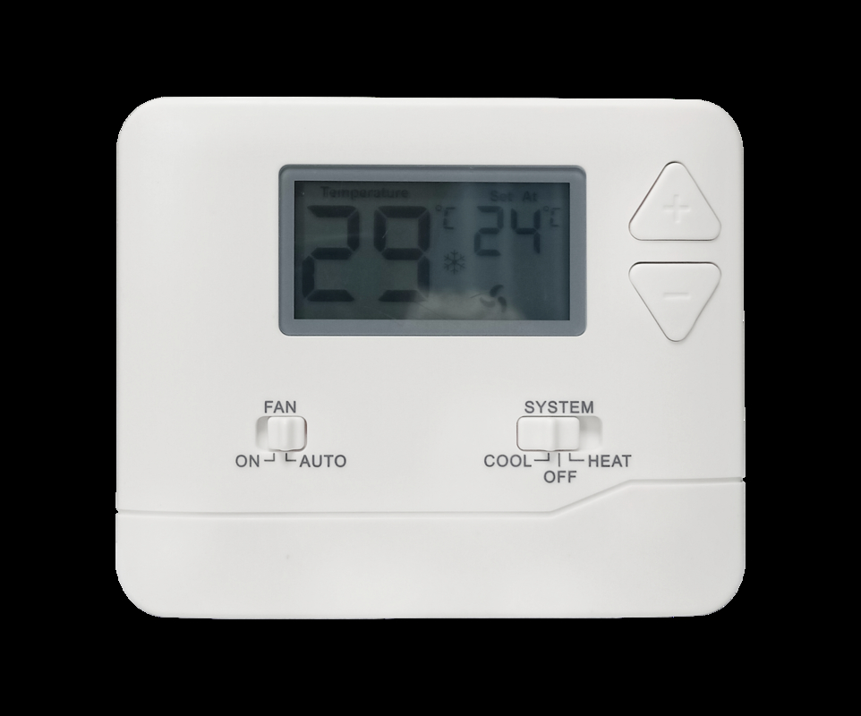 Smart HVAC Thermostat with Voice Control for Heating and Cooling