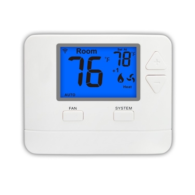 Riseem 24V WIFI Không có chương trình Digital Heating Heat Pump Thermostat STN721W Với Alexa