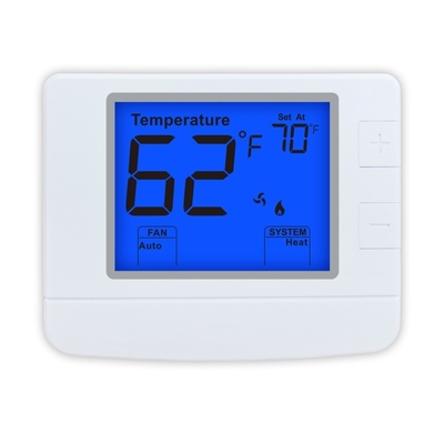 Riseem STN1020 sưởi ấm và làm mát điều hòa không khí Thermostat không lập trình kỹ thuật số cho nhà 24volt Một năm bảo hành