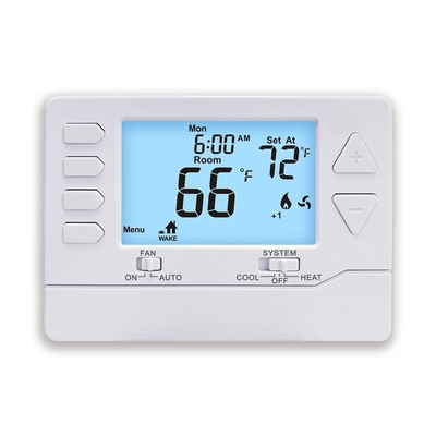 Riseem điều hòa không khí Máy điều khiển nhiệt độ Phòng sưởi ấm HVAC Nhiệt độ có thể lập trình với pin đa giai đoạn