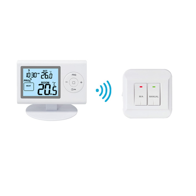 Riseem kỹ thuật số 4 inch LCD màn hình điều hòa không khí WIFI phòng nhiệt điều chỉnh hàng tuần có thể lập trình