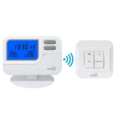 Máy bơm nhiệt điện tử Riseem 7 ngày Thermostat không dây có thể lập trình 12 tháng bảo hành