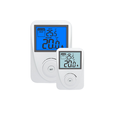 Thermostat sưởi ấm phòng kỹ thuật số độ chính xác cao Riseem 220V Với điều khiển nhiệt độ điện ≤3W