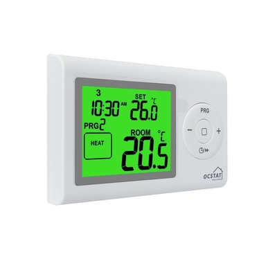 Riseem 230V LCD NTC Digital Programmable Room Gas Boiler Wired Thermostat đơn giản cho nhà và văn phòng