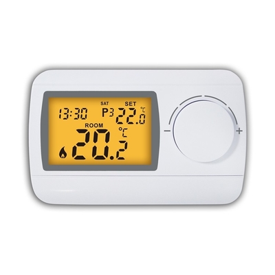 Riseem Smart Wired Room Thermostat có thể lập trình cho nồi hơi khí 5-35°C màn hình kỹ thuật số LCD