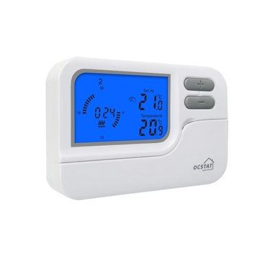 Riseem LCD tiết kiệm năng lượng dễ vận hành Thermostat phòng có thể lập trình cho yếu tố sưởi ấm