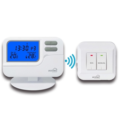 Riseem 230V Hệ thống LCD Digital Room Thermostat 7 ngày Bộ điều khiển nhiệt độ có thể lập trình cho nồi hơi