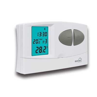Riseem pin cung cấp điều khiển nhiệt độ sưởi ấm 7 ngày có dây điều chỉnh nhiệt độ phòng kỹ thuật số với 230V