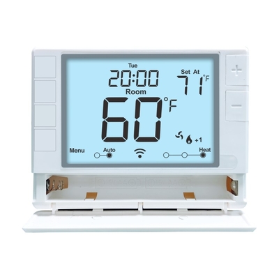 24VAC 2 Giai đoạn sưởi ấm 2 Giai đoạn mát 7 Ngày Thermostat đa giai đoạn có thể lập trình RTH715