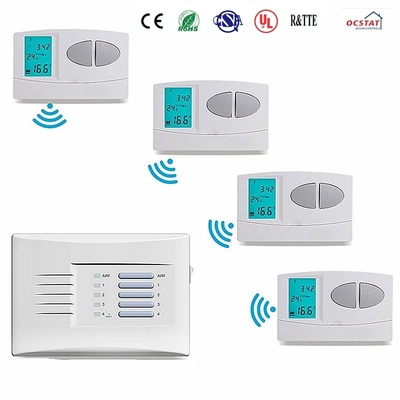 Riseem 230V 7 ngày có thể lập trình phòng kỹ thuật số kỹ thuật số nhiệt điều khiển nhiệt độ không dây sưởi ấm