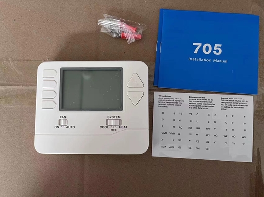 Bộ cấp nguồn 24,3 Bộ điều nhiệt kỹ thuật số có thể lập trình với hệ thống Heatig