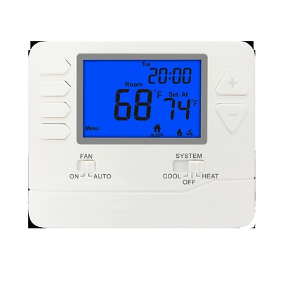 Độ chính xác ± 1C Máy nhiệt phòng kỹ thuật số với nguồn điện pin và màn hình LCD để điều chỉnh nhiệt độ chính xác