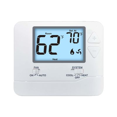 Dễ dàng lắp đặt tường gắn điện tử phòng nhiệt với 1 nhiệt/1 giai đoạn mát