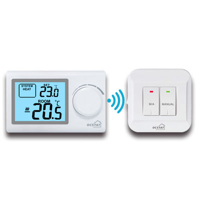 Bộ điều nhiệt phòng không dây không lập trình ST2401 RF Wifi cho hệ thống sưởi sàn