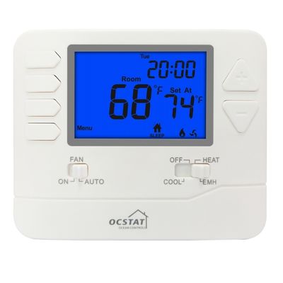 Cảm biến NTC Heagstat và Bộ điều nhiệt lập trình 7 ngày ABS PC chống cháy cho điều khiển bơm nhiệt
