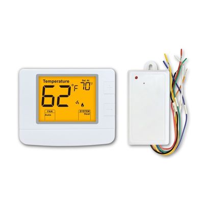 Bộ điều nhiệt PTAC WIFI RF không dây chạy bằng pin 2*AAA để điều khiển nhiệt độ thông thường hoặc bơm nhiệt