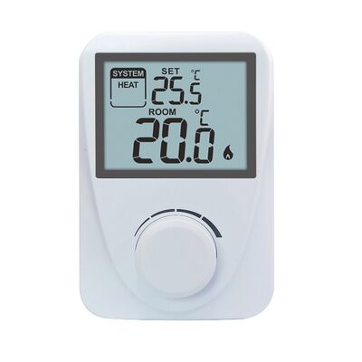 Hiển thị Phạm vi nhiệt độ từ 3°C đến 37°C Máy điều nhiệt phòng kỹ thuật số Máy điều nhiệt phòng kỹ thuật số Máy điều khiển nhiệt độ