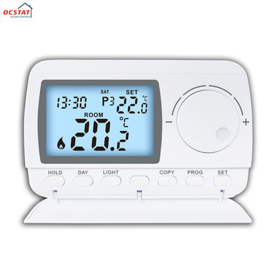 119 X 80 X 31 mm Bếp sưởi ấm phòng 230V 7 ngày Thermostat có thể lập trình với tải trọng 6 2A và tắt công tắc nhiệt lý tưởng cho quản lý hệ thống sưởi ấm