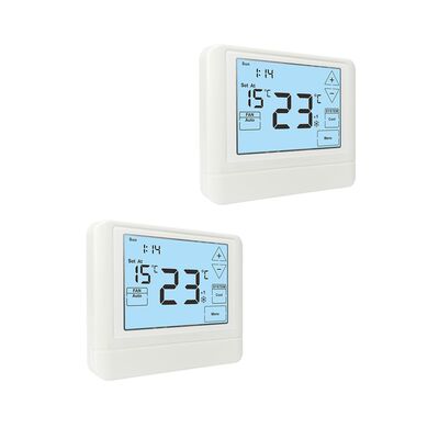 Phạm vi điều khiển nhiệt độ 44 ° F đến 90 ° F Máy điều khiển nhiệt độ có dây lý tưởng cho điều chỉnh nhiệt độ thông thường hoặc bơm nhiệt