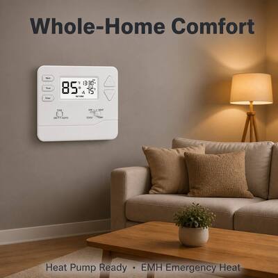 Riseem ± 1 °C chính xác máy bơm nhiệt 7 ngày nhiệt điều chỉnh cho tường hoặc hộp nối phương tiện lắp đặt và thông thường hoặc bơm nhiệt ứng dụng