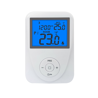 LCD 24,3ac kỹ thuật số có dây lập trình nhiệt 7 ngày để kiểm soát nhiệt độ
