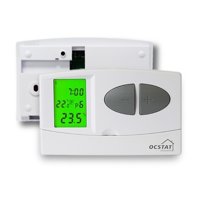 Bộ điều nhiệt phòng LCD lập trình kỹ thuật số 230V cho lò hơi gas, sưởi sàn