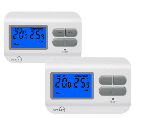 Riseem Underfloor Heating Digital Room Thermostat Tuần có thể lập trình với màn hình LCD
