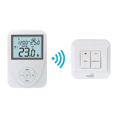 Riseem 230V WiFi RF không dây Thermostat phòng có thể lập trình cho nồi hơi