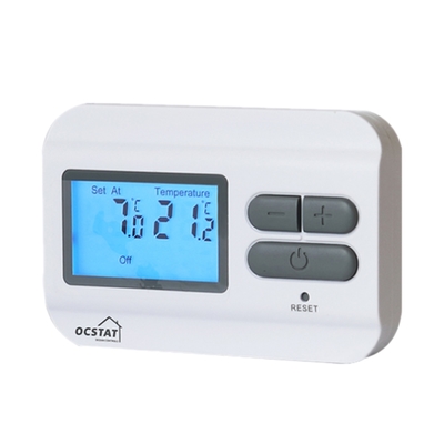 Màn hình LCD 8A Bộ điều nhiệt phòng có dây không lập trình được