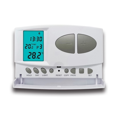Màn hình LCD Riseem 7 ngày Thermostat phòng có thể lập trình với Relay Omron