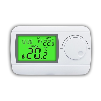 Riseem 230V Hằng tuần có thể lập trình ABS có dây Digital Boiler Thermostat cho hệ thống HVAC