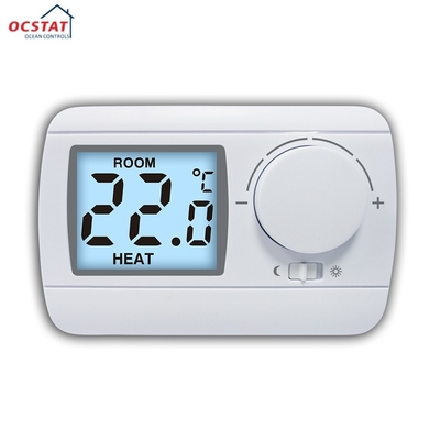 Riseem 230V AC 50Hz Thermostat sưởi ấm dây cho hệ thống HVAC phòng nồi hơi