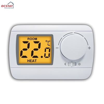 Riseem LCD không lập trình sàn sưởi nhiệt điều hòa 6A với cảm biến NTC thông minh