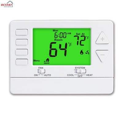 Riseem ABS phòng sưởi kỹ thuật số có thể lập trình 1 nhiệt 1 mát nhiệt điều hòa một giai đoạn